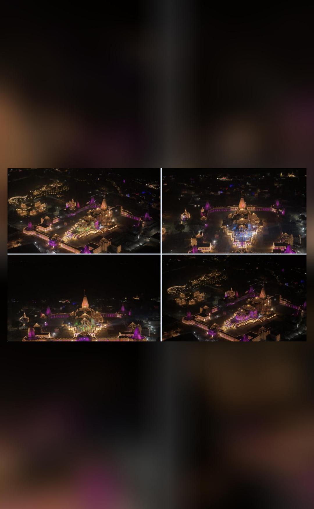 Pics show Ram Temple lit up ahead of Diwali | National News | Inshorts