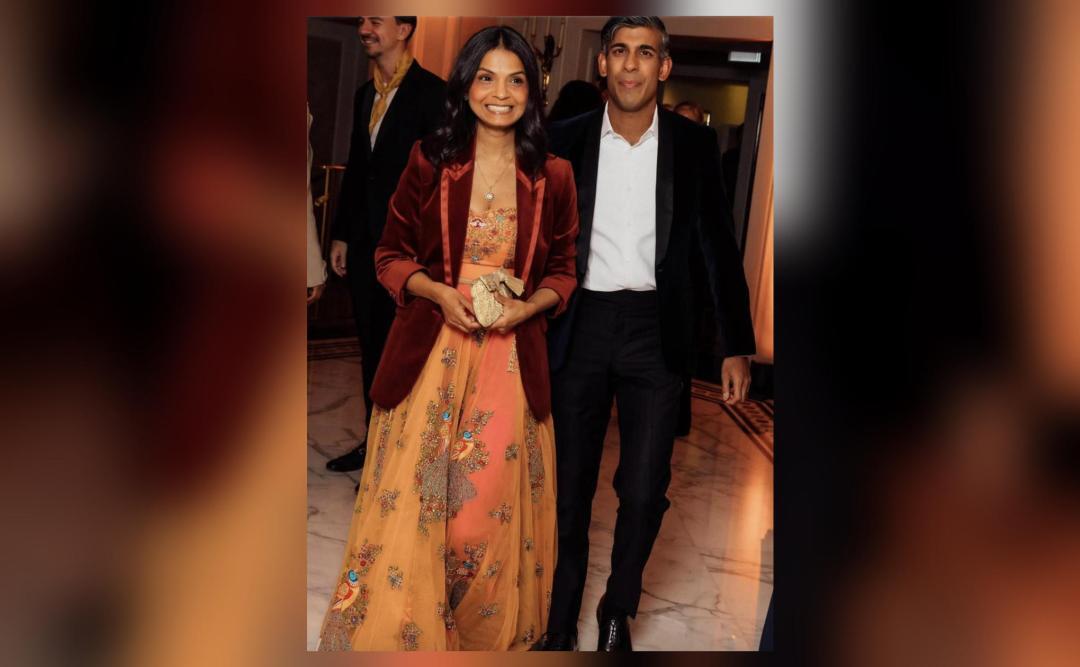 Akshata Murty re-wears 16-yr-old lehenga to Diwali bash