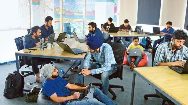 What is driving the 30% jump in startup hiring?