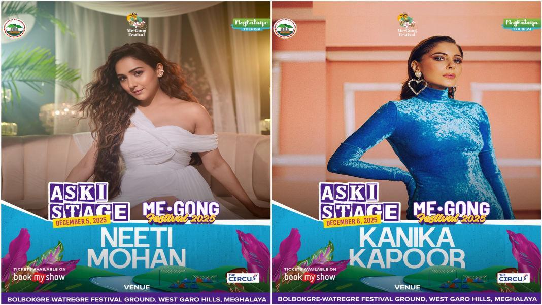 Neeti Mohan, Kanika Kapoor to headline Me’gong 2025
