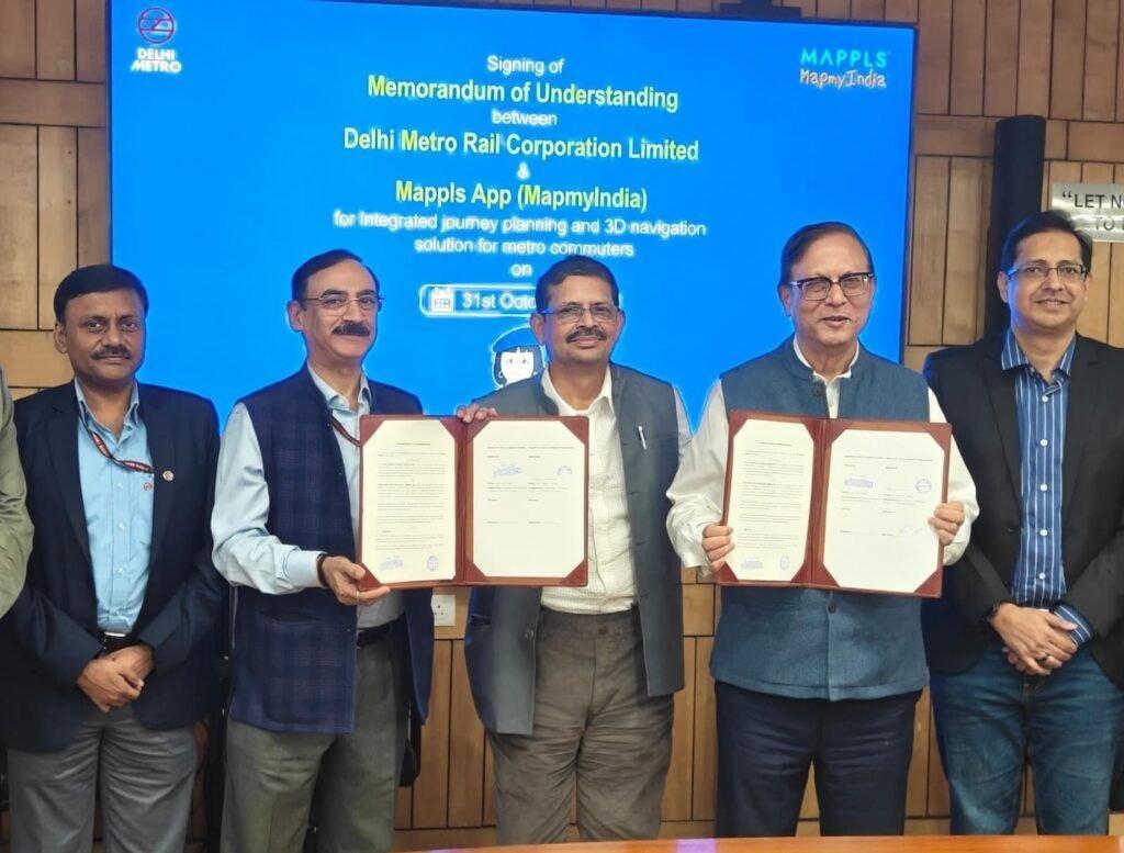 DMRC partners with Mappls MapmyIndia to expand digital outreach
