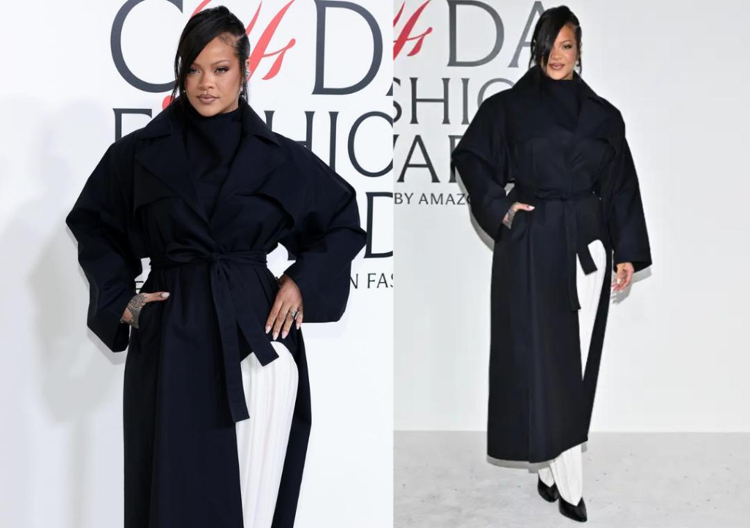 Rihanna makes 1st red carpet appearance since welcoming daughter