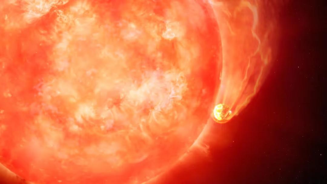 Dying stars found eating planets as they expand into giants
