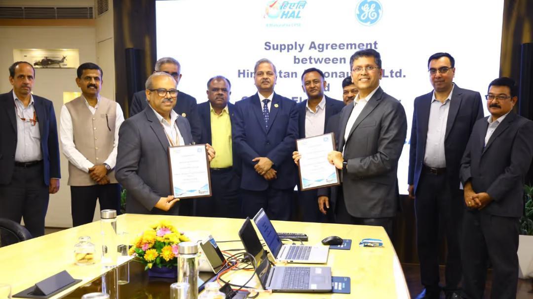 HAL signs $1 bn deal with GE for 113 fighter jet engines