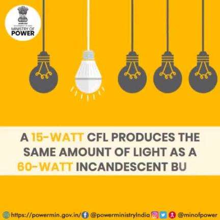 Improve efficiency and save more power. 

#CFL #bulbs #power #saving  #efficiency