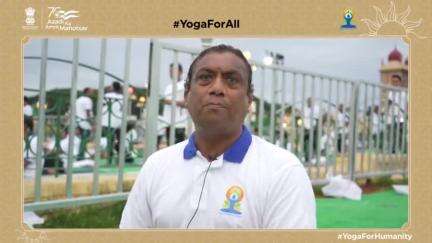 The world witnessed how communities came together at the #Mysuru Palace Grounds to celebrate #IDY2022. #YogaForHumanity