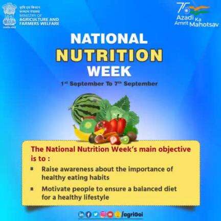 #NationalNutritionWeek 
.
We've all heard the old saying, "You are what you eat"
A balanced nutritious diet is a mantra for good health.