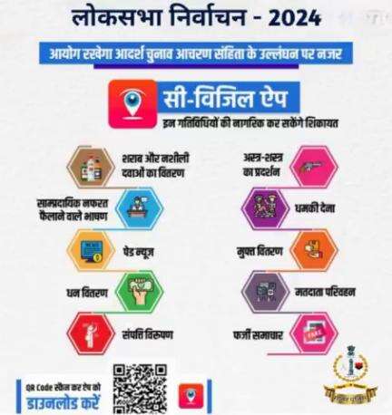 #सीकर_पुलिस

आदर्श आचार संहिता (MCC) के उल्लंघन की रिपोर्ट के लिए c-VIGIL App को प्रयोग में लाएं। 

#LokSabhaElection2024 #cVIGIL #Election2024 #b