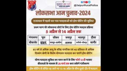 लोकसभा चुनाव 2024
#ECISVEEP
#ceorajasthan
#Rajasthan #DIPRRajasthan