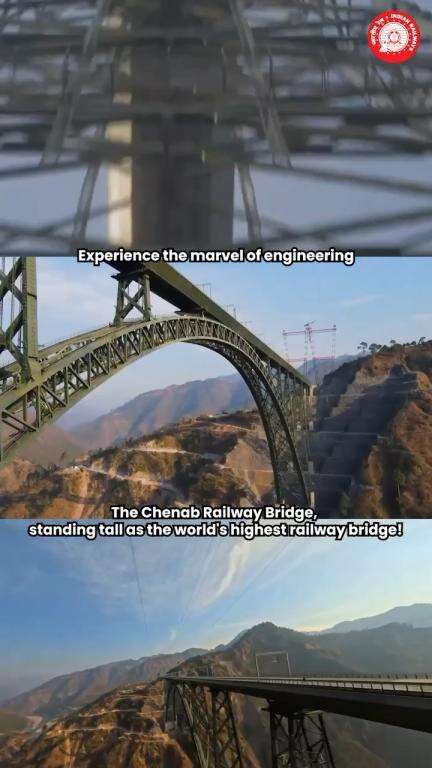 Ready to soar to new heights with the Chenab Railway Bridge ? #ChenabBridge