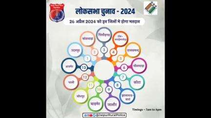 लोकसभा चुनाव 2024 द्वितीय चरण 
#ECISVEEP
#ceorajasthan #rajasthan #DIPRRajasthan #ChunavKaParv