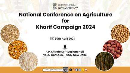 A National Conference on Agriculture for Kharif Campaign 2024 is scheduled for 30th April 2024 at A.P. Shinde Symposium Hall, NASC Complex, PUSA, New Delhi.

#agrigoi #nationalconference