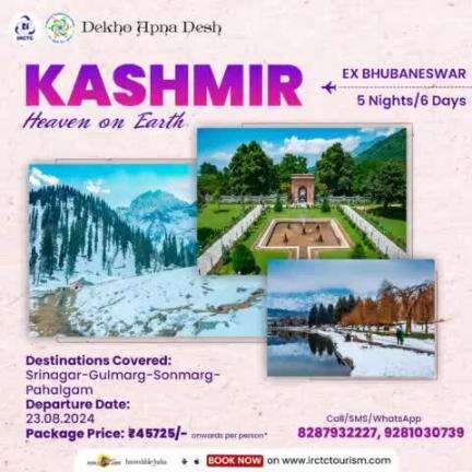 #Paradise found! 
Capturing #sunsets in #Srinagar, pony rides in #Sonmarg, and trekking through the floral wonders of #Gulmarg. 
Ready to experience the magic of Kashmir?