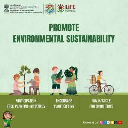 #MissionLiFE #ChooseLiFE #GoGreen #ProPlanetPeople
 पौधों को उपहार में देकर हरियाली का आनंद साझा करें, स्वस्थ पृथ्वी के लिए अधिक पेड़ लगाएँ, और उत्सर्जन को कम करने और अपने स्वास्थ्य को बेहतर बनाने के लिए छोटे सैर पर जाएं। #railminindia