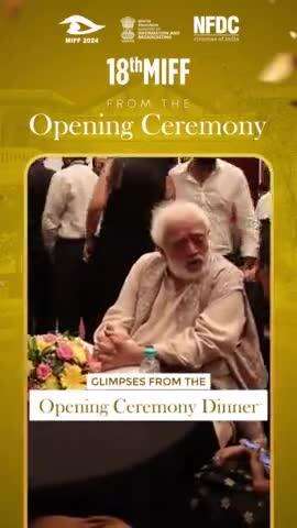 What a start to the 18th Mumbai Film Festival! 🍽️✨ The NCPA auditorium was abuzz with excitement, delicious cuisine, and engaging discussions. Looking forward to the amazing films ahead! #MIFF  #Documentaries #pibindia #mib_india