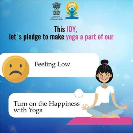 This IDY, let’s make a pledge to make yoga a part of our lives

#YogaForSelfAndSociety #IDY2024 #MoA #CCRH