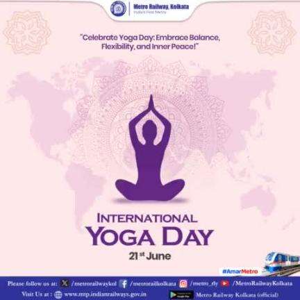 Yoga for Self and Society.
#InternationalDayofYoga2024 #YogaForSelfAndSociety #YogaWithFamily #IDY2024
#YogaDay #Mindfulness #Wellness #InnerPeace #HealthyLiving #YogaLife"