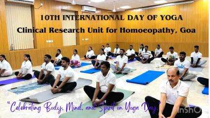 The 10th IDY was celebrated with great enthusiasm and participation at the CRUH, Goa

#IDY2024 #YogaForSelfAndSociety