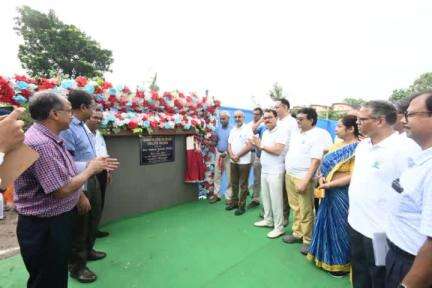 Foundation stone for TSS Building was laid at #Gitanjali & Foundation stone for Driving Simulator Building at Noapara