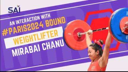 Here's what our star weightlifter Mirabai Chanu has to say about her impending performance at the #ParisOlympics2024