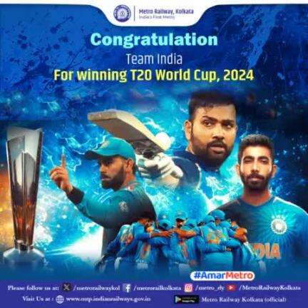 Congratulations Team India!#T20WorldCup #IndiaWins #CricketFever #Champions"