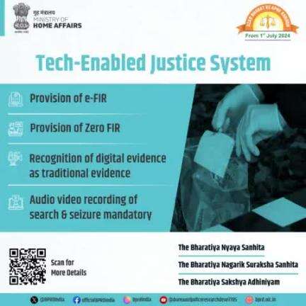 New criminal laws put emphasis on technology to provide justice to victims. Digital evidence also has been given the recognition in the new laws.

#AzadBharatKeApneKanoon