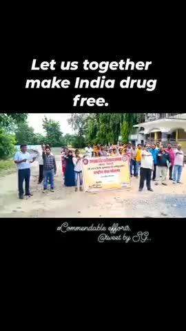 Let us together make India drug free.