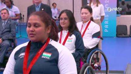 Congratulations Avani Lekhara & Mona Agarwal on winning 𝐆𝐎𝐋𝐃 & 𝐁𝐑𝐎𝐍𝐙E Medal at #ParisParalympics.