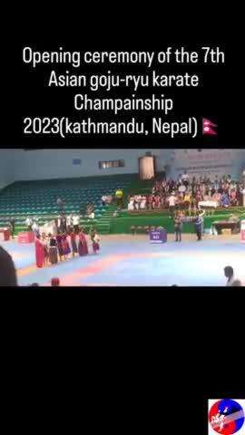 #openingceremony #kathmandu #nepal #anishabhargav #churu #karateindia #karate #dance #flag🇳🇵🇮🇳