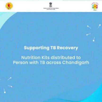 Nutrition kits were distributed to Person with TB across Chandigarh. 

Together, as a unified community, we can make a lasting impact and strive towards a *#TBMuktBharat!*