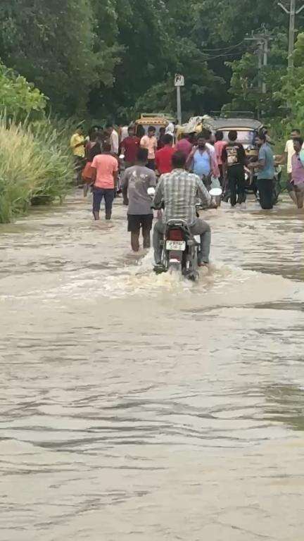 Balua salempur me flood