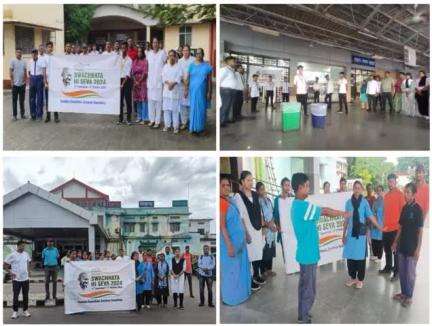 Prabhat Pheri and Nukkad Natak were organized at New Tinsukia and Dibrugarh under the #SwachhtaHiSeva2024 campaign to encourage and create awareness among people on developing a new #SwachhBharat.