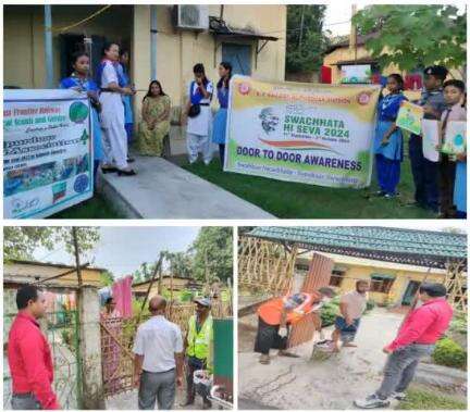 A door-to-door cleanliness awareness and garbage collection drive was conducted across Railway Colonies of N. F. Railway to sensitize people on maintaining clean and hygiene surroundings.

#SwachhtaHiSeva2024