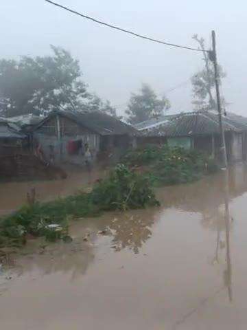 Dharmpur chainpurya tola 01 ka video hai jo ghar ghar me Pani hai