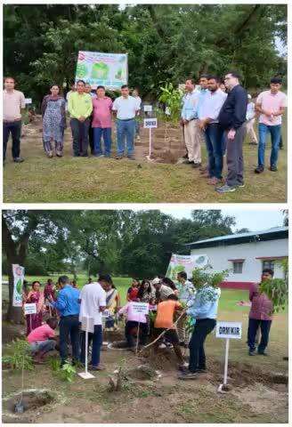 DRM/KIR along with other senior officers and staffs of Katihar division took part in the Ek Ped Maa Ke Naam plantation drive as a part of #SwachhtaHiSeva2024 campaign. 

#SwachhBharat