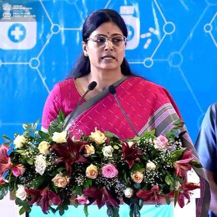 Smt. Anupriya Patel, emphasized the importance of building a robust healthcare system
#HealthForAll