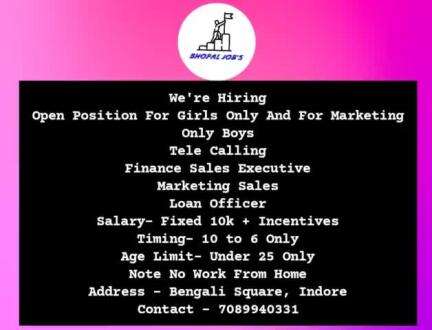 इस वेकेंसी को अपने जरूरतमंद लोगों के साथ शेयर करे। ❤️

#Bhopal #Bhopaljobs #Vacancy #Jobs #indore #indorejob #mpjobs