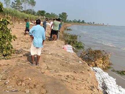 up jila Lakhimpur khiri tikuniya ki khabar ghaghra nadi katan jasnagar#