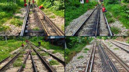 A meticulous cleanliness drive was conducted under the 
#SpecialCampaign4 initiative by Safai Mitras on railway tracks at BLW workshop.

#SwachhataPakhwada2024
#IRSpecialCampaign4 #swachhbharatabhiyan