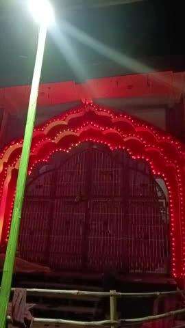 manjhi Munna bajar ke pandal