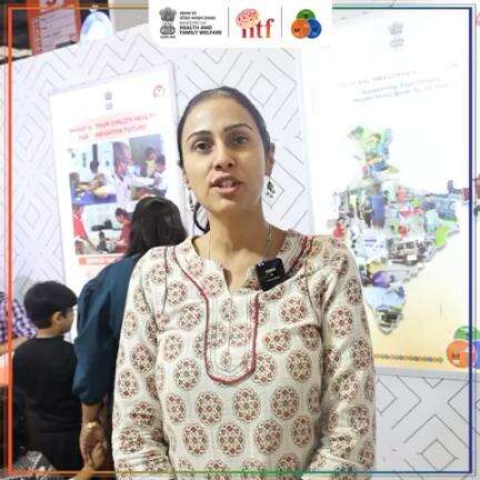 @RBSK_Unit is guiding kids to make healthy choices and offering free health check-ups. #IITF2024