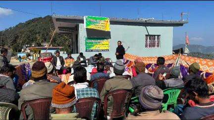 चम्पावत: कृषि विभाग द्वारा संचालित आतमा योजना के अंतर्गत दुबड़जैनल में एक दिवसीय कृषक प्रशिक्षण का आयोजन हुआ