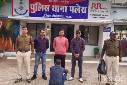 पलेरा: पलेरा पुलिस ने ₹3000 के इनामी बाल अपचारी को टौरिया गांव से गिरफ्तार किया