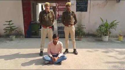 बानसूर: बानसूर थाना पुलिस ने कार्रवाई करते हुए अवैध हथियार खरीद-फरोख्त के मुख्य आरोपी को किया गिरफ्तार