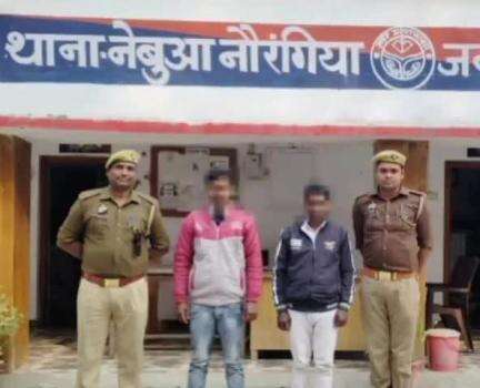 हाटा: नेबुआ नौरंगिया पुलिस ने गैंग बनाकर मारपीट, तोड़फोड़ व हत्या के प्रयास के मामले में दो अभियुक्तों को भेजा जेल