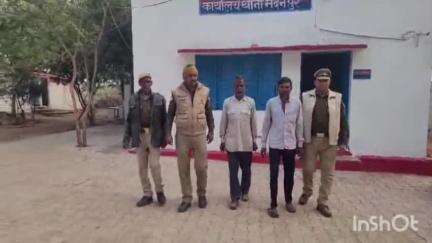 मड़ावरा: मदनपुर पुलिस ने न्यायालय में वांछित उल्दना खुर्द के दो लोगों को किया गिरफ्तार