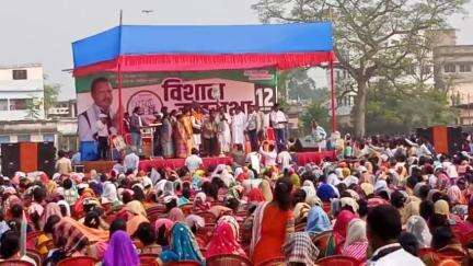 चक्रधरपुर में डॉ विजय सिंह गाग़राई के आगामी चुनाव के जीत के लिए जय जय कर से मारवाड़ी स्कूल मैदान गूंज उठा