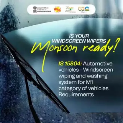 "Stay Prepared this Monsoon: Choose Standardized Windscreen Wipers for Clear and Safe Drives!"

#windscreen #wiper #safedriving #safetystandards