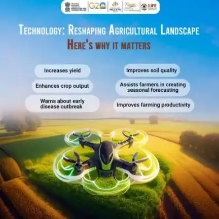 "Revolutionising Indian Agriculture: Tech-driven productivity, resource optimization, cost reduction, and risk mitigation empower farmers with data-driven decisions for sustainable and profitable farming practices."
#agrigoi #smartfarming