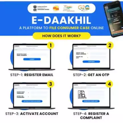 You can file consumer cases online!

Under the Consumer Protection Act 2019, #edaakhil helps you register using your email address and authenticate with your ID proof.
#efiling #consumercases